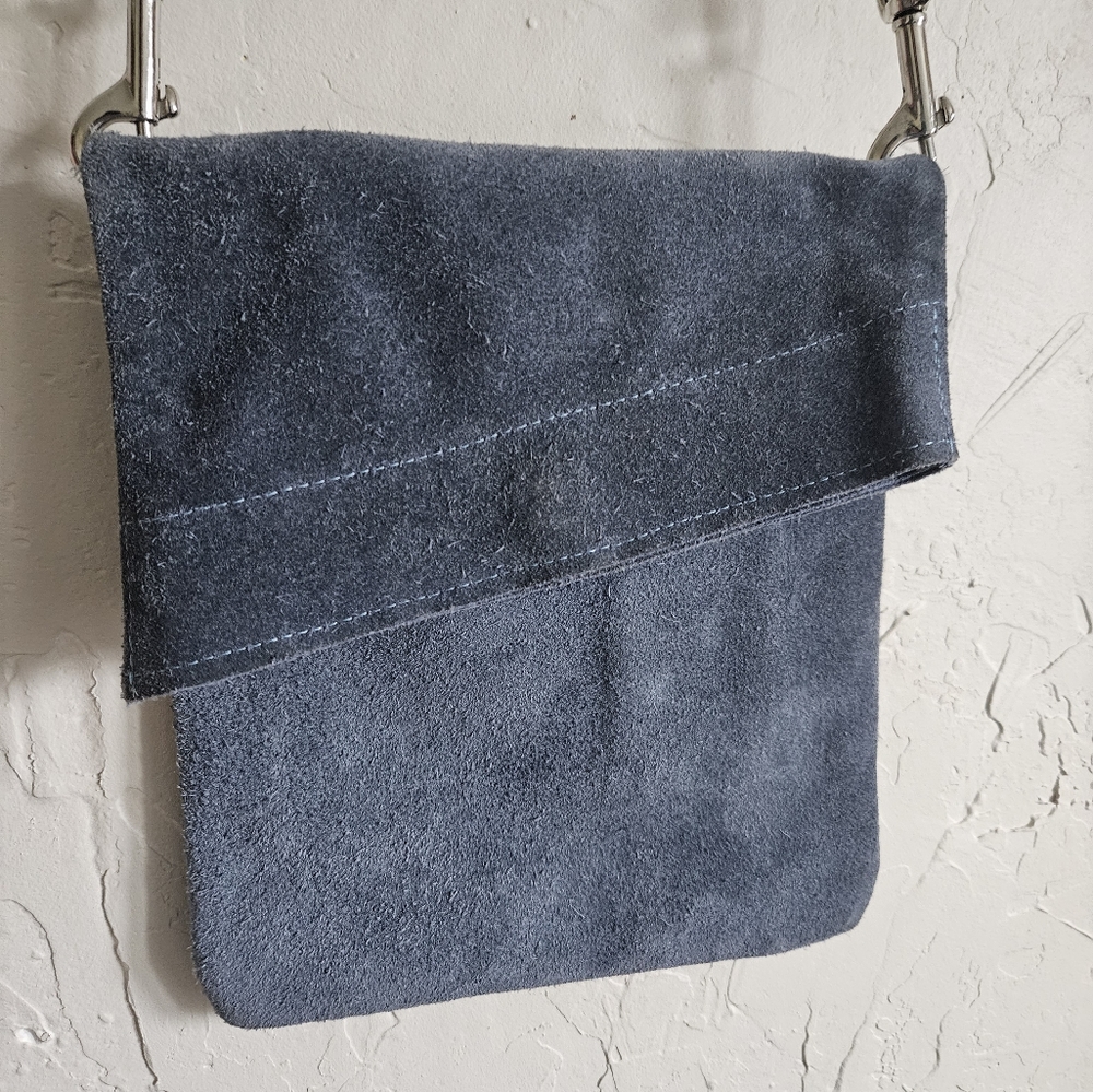 Owen Barry suede purse